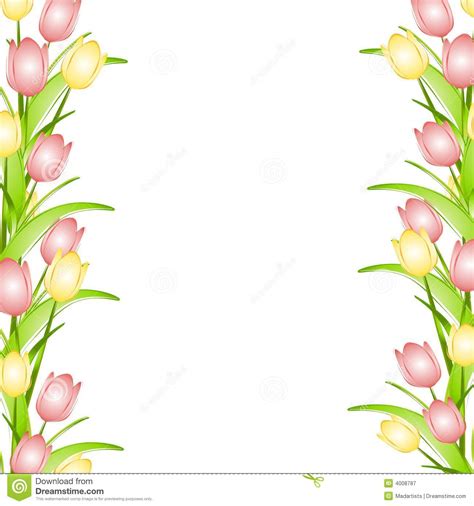 Download Spring Flower Border stock photos. . Free clipart spring borders